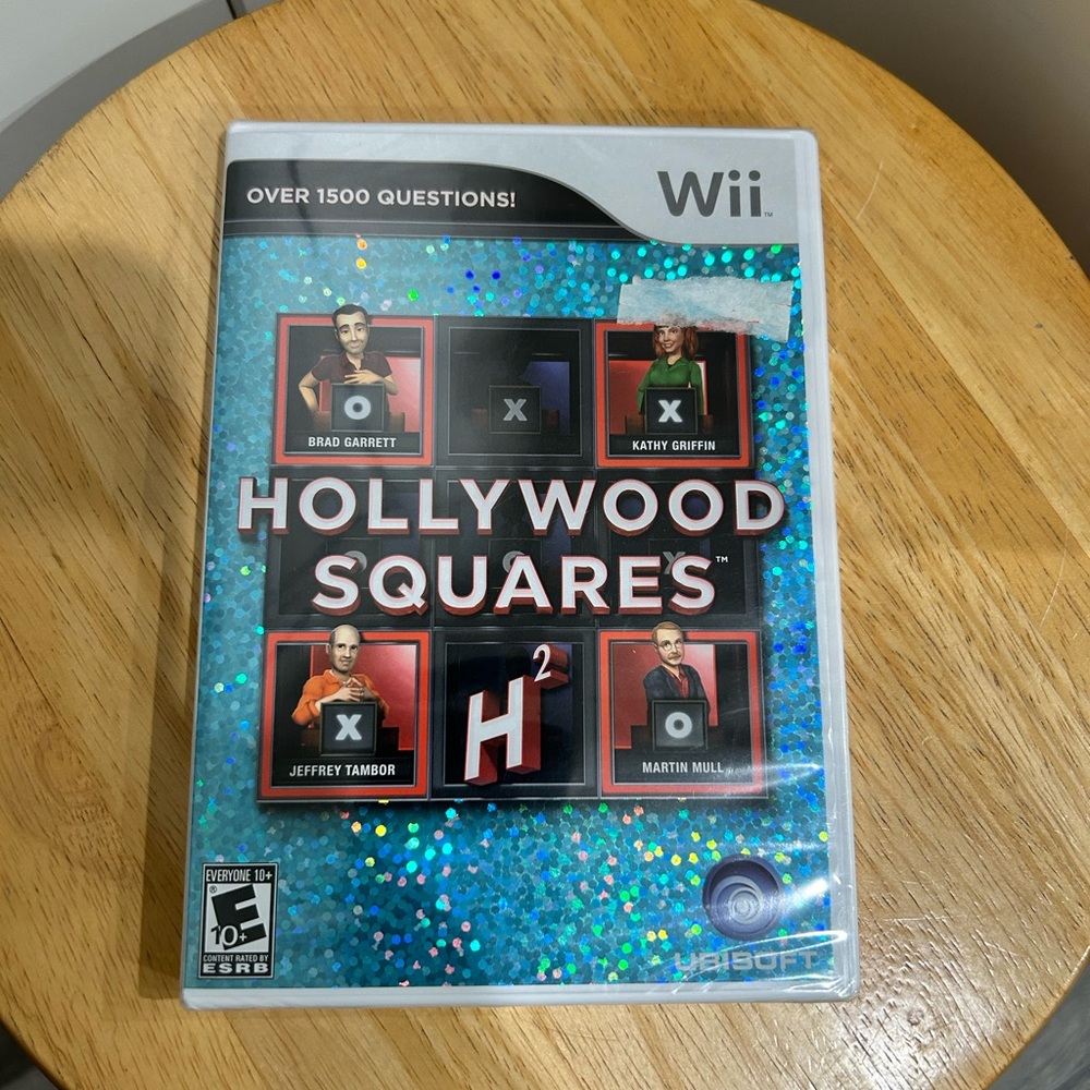 Nintendo Wii Hollywood Squares Game - Blue and Black
